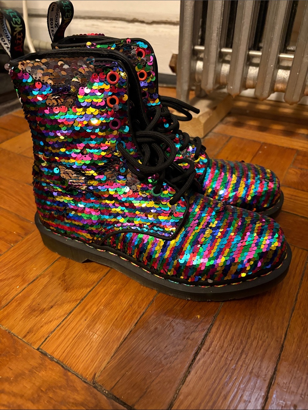 Sequin Dr. Martens
